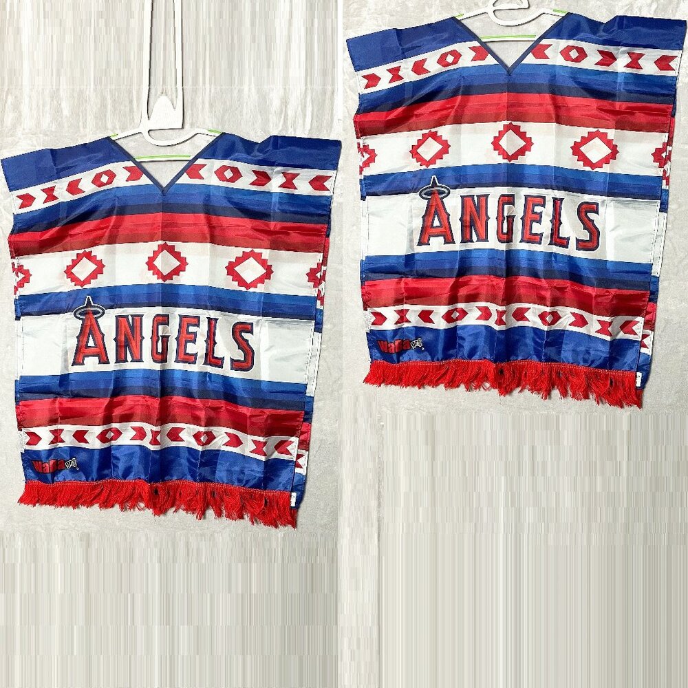 (2) ANAHEIM ANGELS * 2018 ** BASEBALL STADIUM PANCHOS UNISEX ONE SIZE PANCHO SET